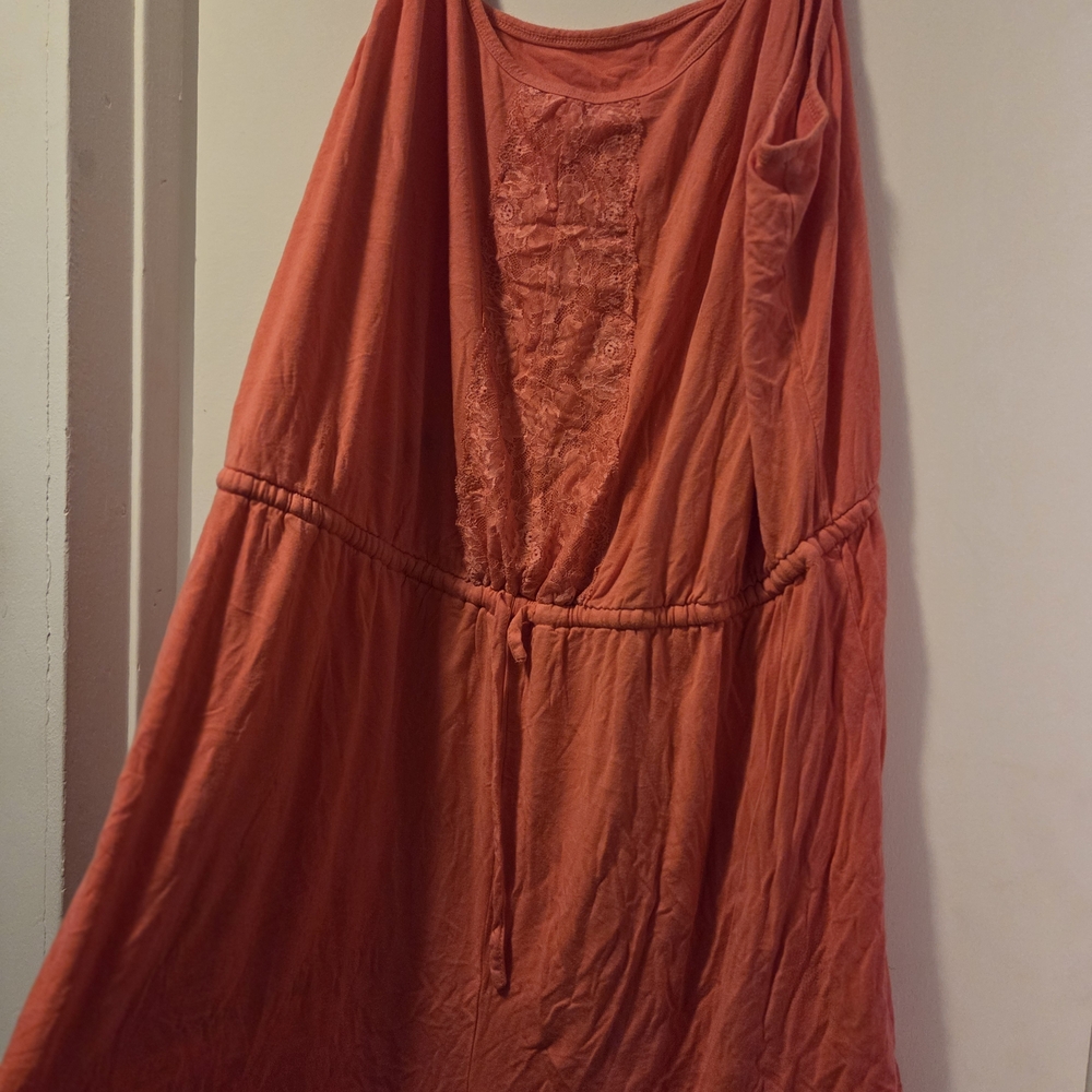 Torrid Orange Lace Detail Nightgown